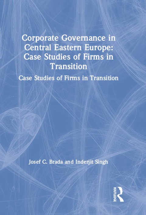 Cover image for book Corporate Governance in Central Eastern Europe