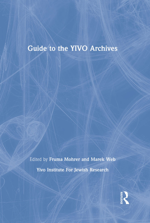 Cover image for book Guide to the YIVO Archives