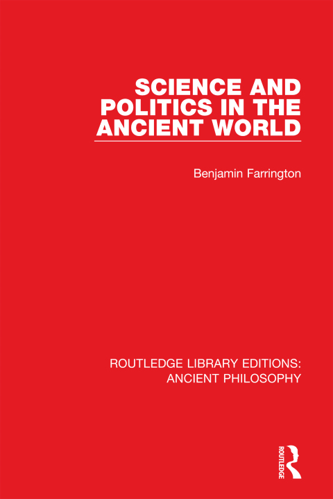 Cover image for book Science and Politics in the Ancient World
