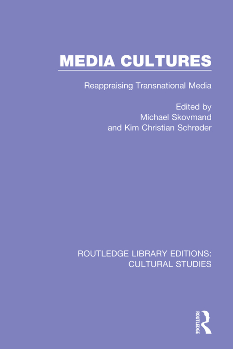 Cover image for book Media Cultures