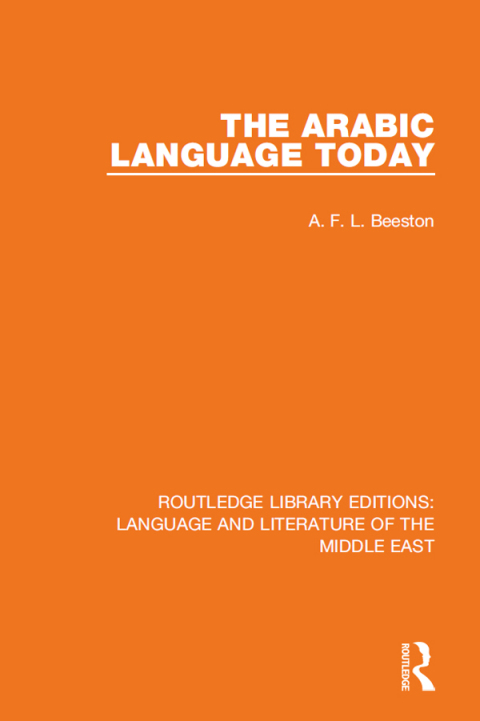 Cover image for book The Arabic Language Today