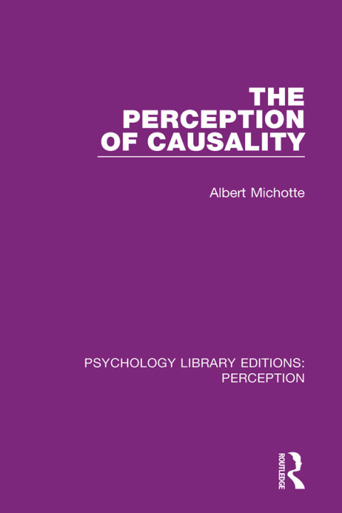 Cover image for book The Perception of Causality