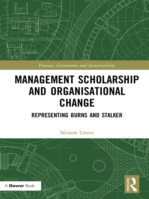 Cover image for book Management Scholarship and Organisational Change