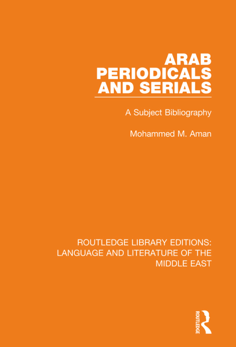 Cover image for book Arab Periodicals and Serials