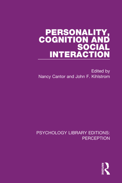 Cover image for book Personality, Cognition and Social Interaction