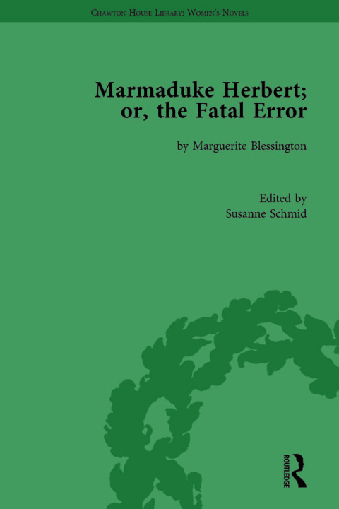 Cover image for book Marmaduke Herbert; or, the Fatal Error