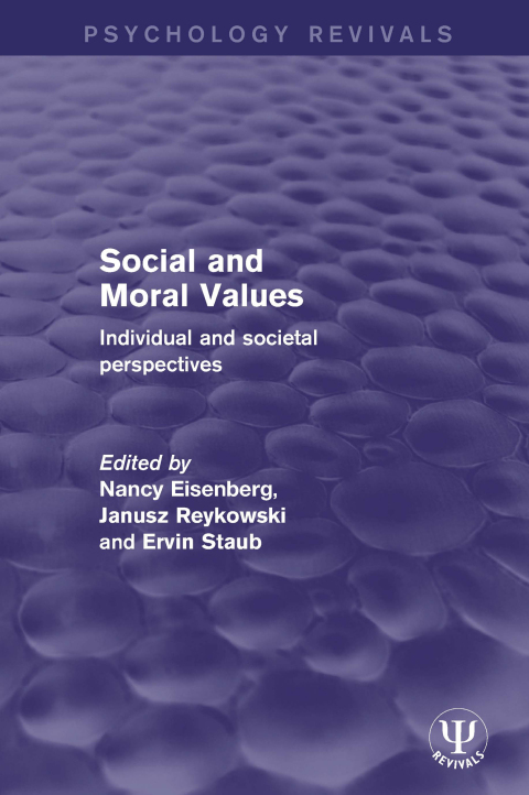 Cover image for book Social and Moral Values