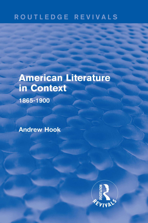 Cover image for book American Literature in Context