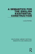 A Semantics for the English Existential Construction - Louise McNally