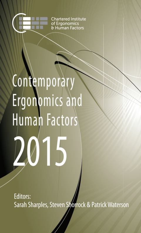 Cover image for book Contemporary Ergonomics and Human Factors 2015