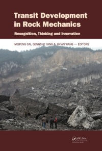 Cover image: Transit Development in Rock Mechanics 1st edition 9781138027305