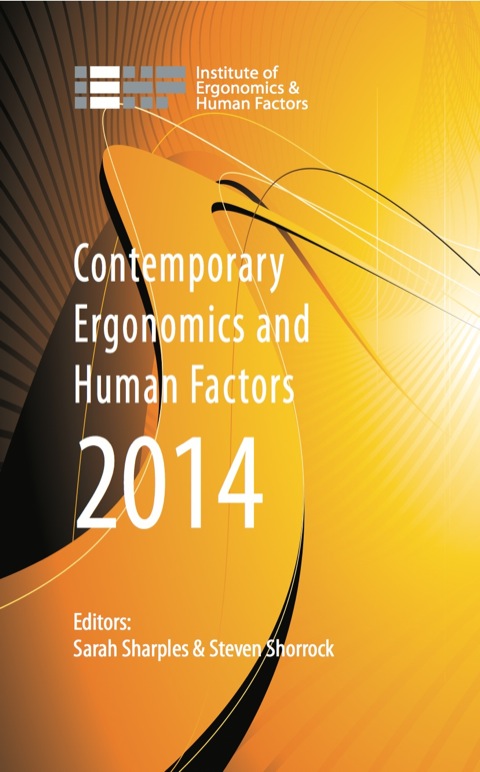 Cover image for book Contemporary Ergonomics and Human Factors 2014