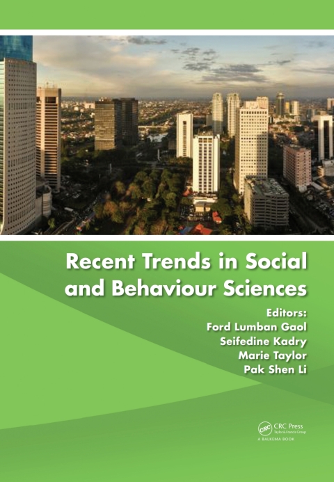 Cover image for book Recent Trends in Social and Behaviour Sciences