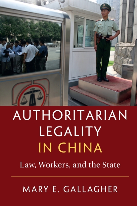 Cover image for book Authoritarian Legality in China