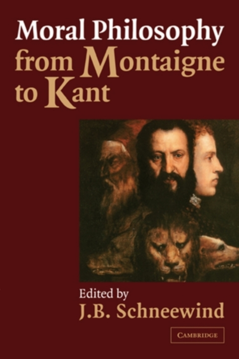 Cover image for book Moral Philosophy from Montaigne to Kant