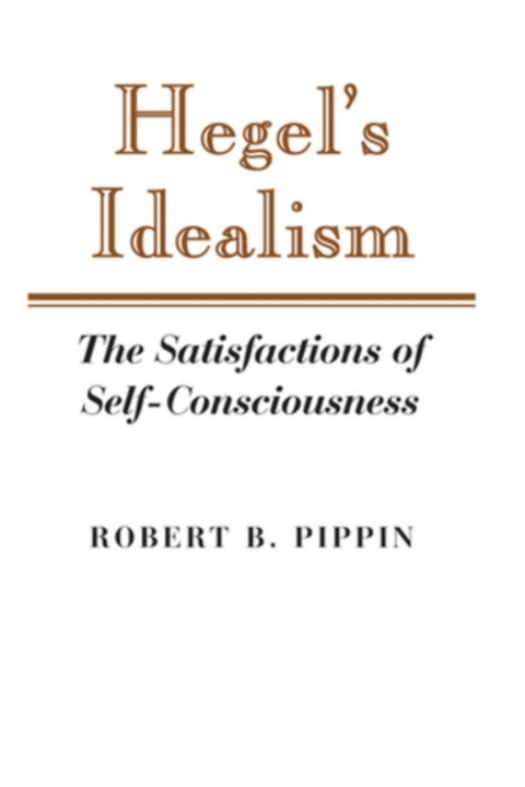 Cover image for book Hegel's Idealism