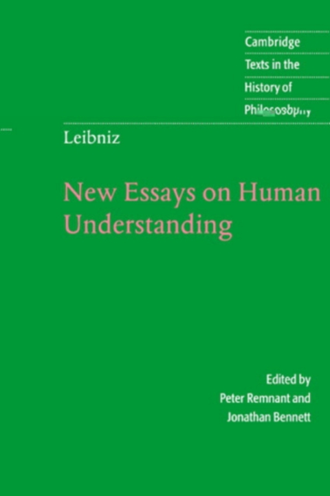 Cover image for book Leibniz: New Essays on Human Understanding