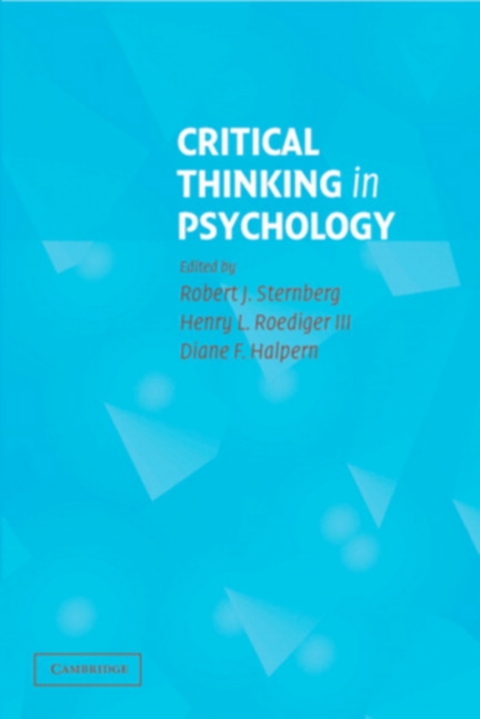 Critical Thinking in Psychology 