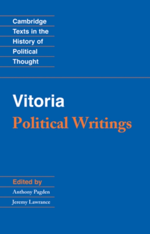 Cover image for book Vitoria: Political Writings