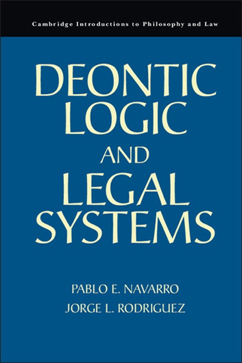 Cover image for book Deontic Logic and Legal Systems