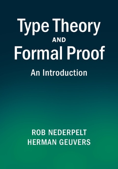 Cover image for book Type Theory and Formal Proof