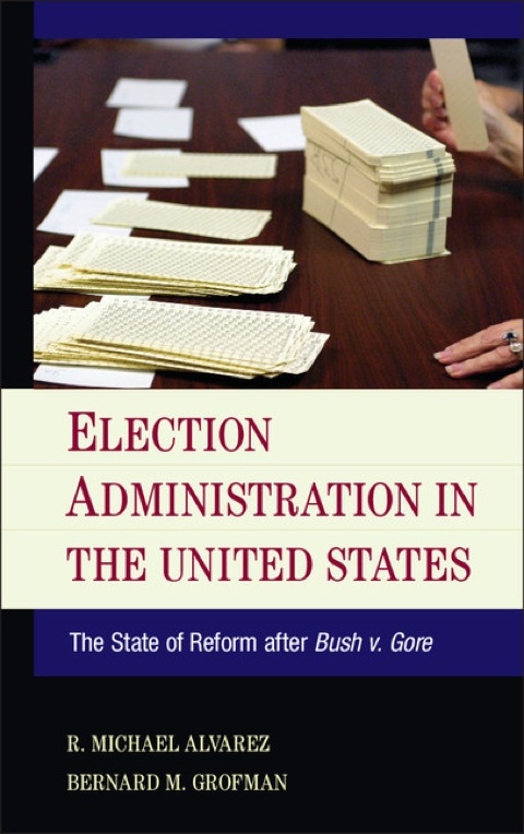 Cover image for book Election Administration in the United States