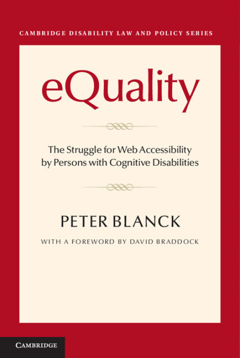 Cover image for book eQuality