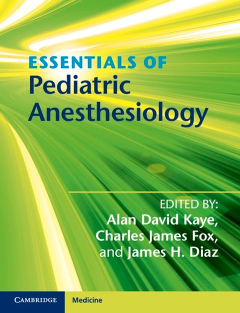 Cover image for book Essentials of Pediatric Anesthesiology