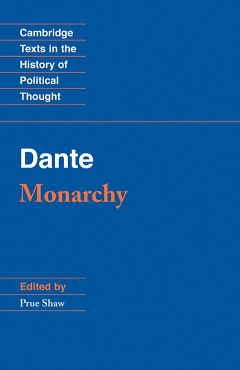 Cover image for book Dante: Monarchy
