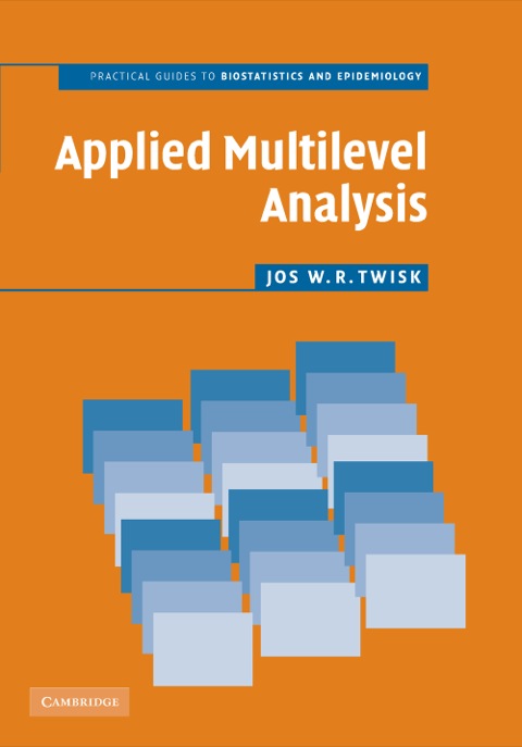 Cover image for book Applied Multilevel Analysis
