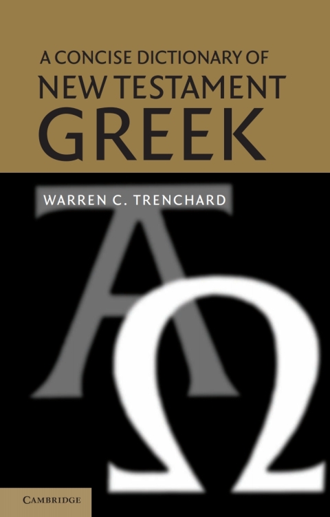 Cover image for book A Concise Dictionary of New Testament Greek