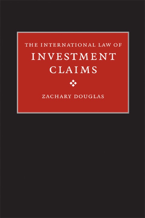 Cover image for book The International Law of Investment Claims