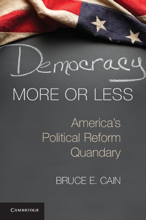 Cover image for book Democracy More or Less