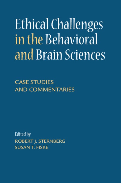 Cover image for book Ethical Challenges in the Behavioral and Brain Sciences