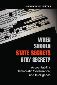 Imagen de portada: When Should State Secrets Stay Secret? 1st edition 9781107042476