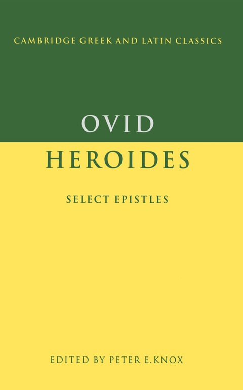 Cover image for book Ovid: Heroides