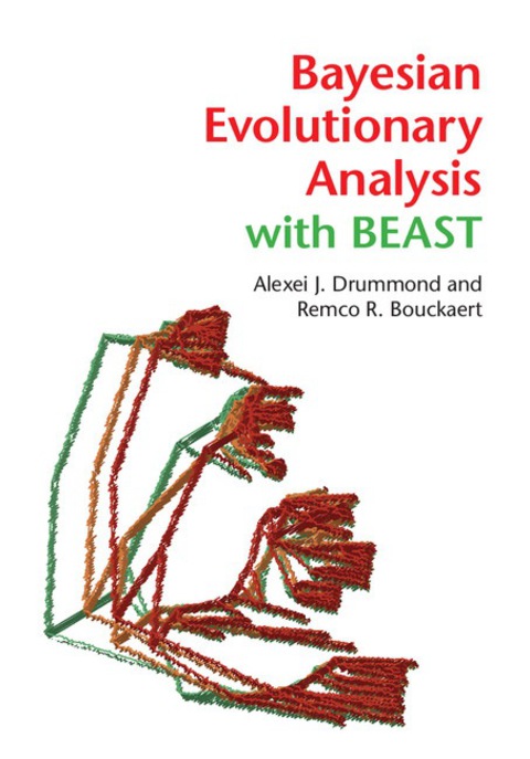 Cover image for book Bayesian Evolutionary Analysis with BEAST