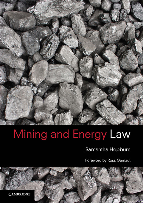 Cover image for book Mining and Energy Law
