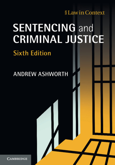 Cover image for book Sentencing and Criminal Justice