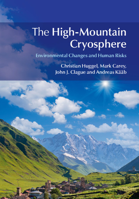 Cover image for book The High-Mountain Cryosphere