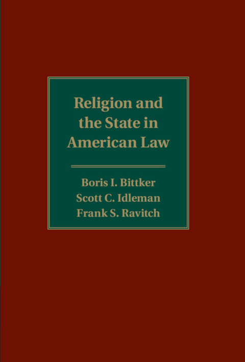 Cover image for book Religion and the State in American Law