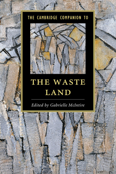 Cover image for book The Cambridge Companion to The Waste Land