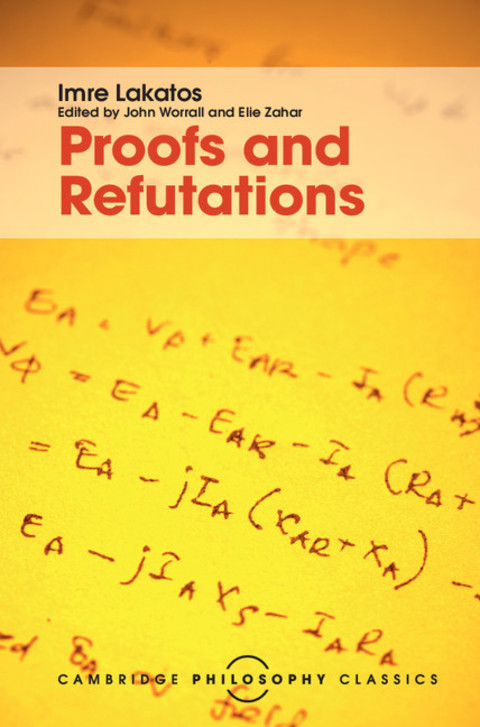 Cover image for book Proofs and Refutations