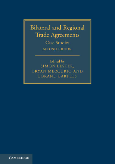 Cover image for book Bilateral and Regional Trade Agreements: Volume 2