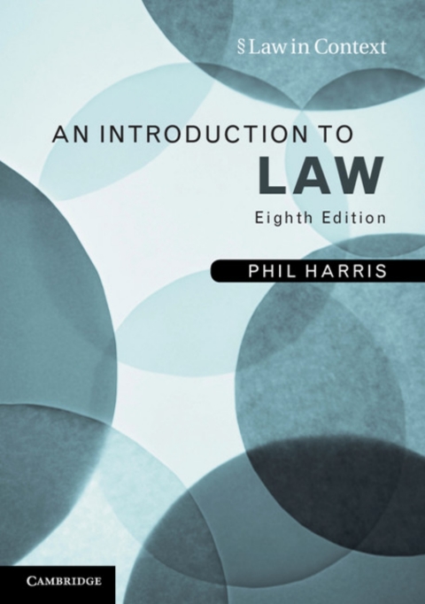 Cover image for book An Introduction to Law
