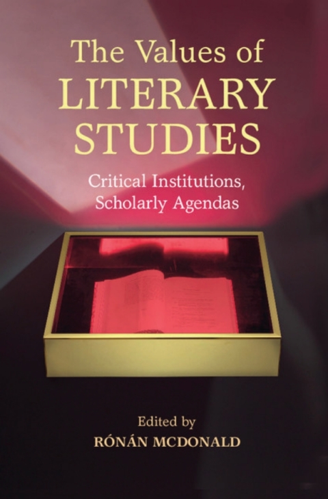 Cover image for book The Values of Literary Studies