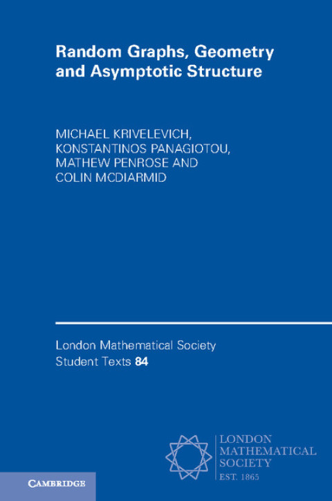 Cover image for book Random Graphs, Geometry and Asymptotic Structure
