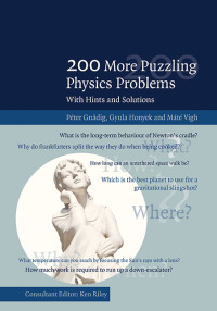 Cover image: 200 More Puzzling Physics Problems 9781107103856