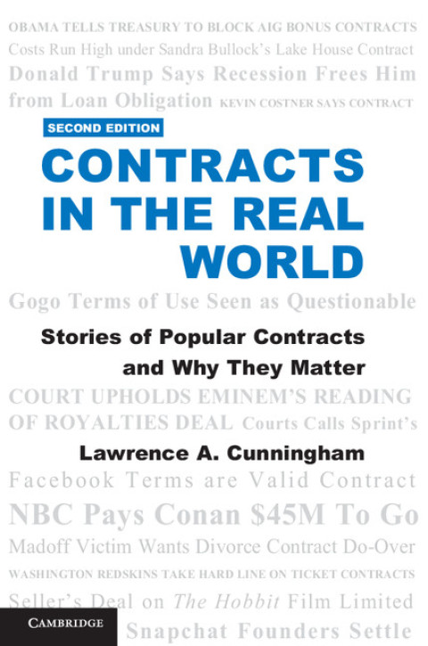 Cover image for book Contracts in the Real World