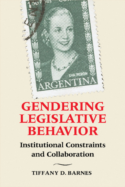 Cover image for book Gendering Legislative Behavior